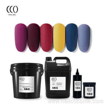 OEM long lasting uv top coat gel nail polish for nail salon